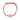 Pulsera Hilo Medalla 18mm roja - Atesorame