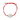 Pulsera Hilo Medalla 18mm roja - Atesorame