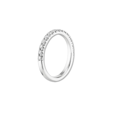 Anillo Moissanita Cintillo Banda - Atesorame