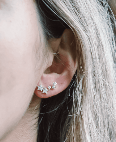 Aros Asteri Plata - Atesorame
