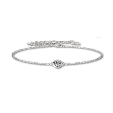 Pulsera Moissanita Dinasty Silver - Atesorame