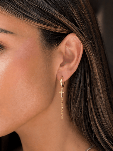 Argolla Cross Shine Unidad Gold - Atesorame