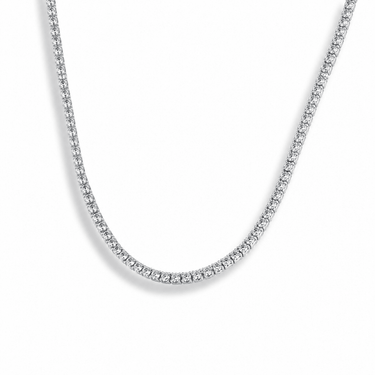 Choker Tennis Plata - Atesorame