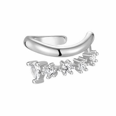 Earcuff Doble Sofía Silver - Atesorame