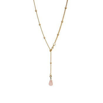 Cascada Melissa Cuarzo Rosa Gold - Atesorame