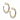 Argollas vintage gold 42 mm - Atesorame