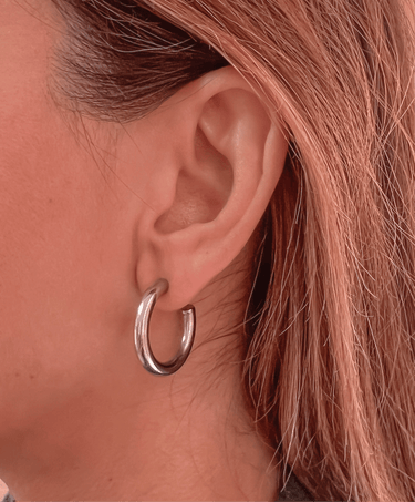 Argollas Vintage Silver - Atesorame