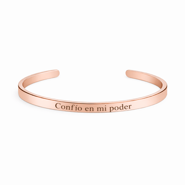 Esclava Personalizada 4mm Oro Rosado - Atesorame