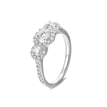 Anillo Moissanita Dinasty - Atesorame