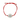 Pulsera Hilo Medalla 18mm roja - Atesorame