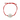 Pulsera Hilo Medalla 18mm roja - Atesorame
