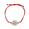 Pulsera Hilo Medalla 18mm roja - Atesorame