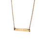 Collar Personalizado London Gold - Atesorame