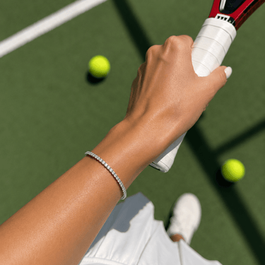 Pulsera Moissanita Tennis 3mm - Atesorame