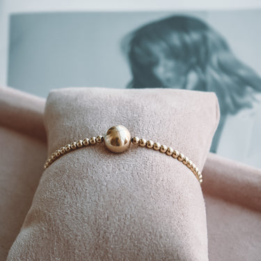 Pulsera Domo oro 14K