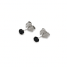Aros Cristal Black - Atesorame