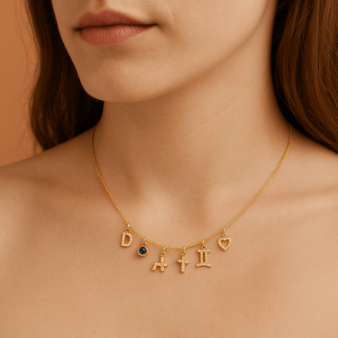 Charm Zodiac Shine Gold - Atesorame