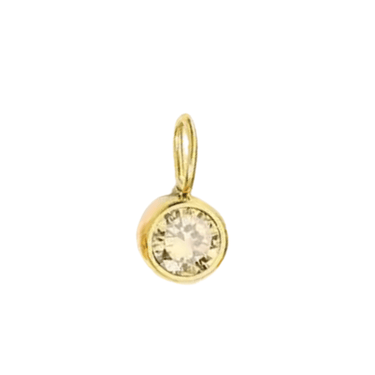 Charm Cristal de Nacimiento Gold - Atesorame