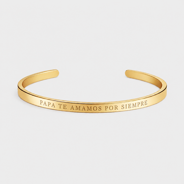Esclava Personalizada 4mm Gold - Atesorame