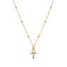 Collar Cruz Egipcia Gold - Atesorame