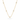 Collar Moissanita Elena 5 Gold - Atesorame