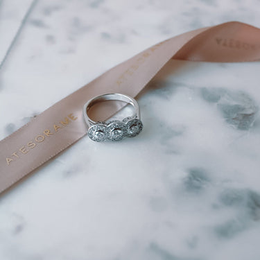 Anillo Moissanita Royalty