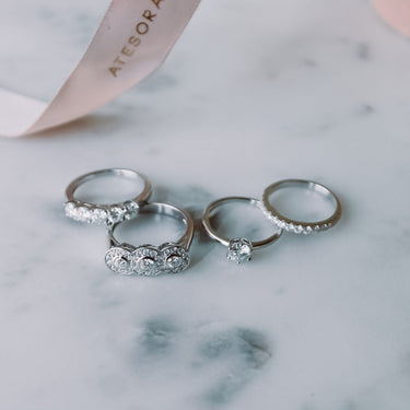 Anillo Moissanita Royalty