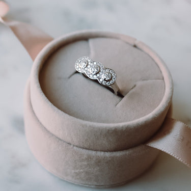 Anillo Moissanita Royalty