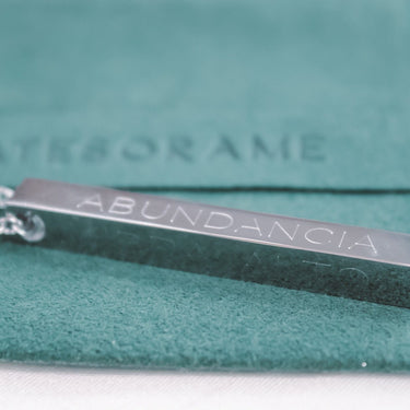 Collar Personalizado Soul Silver - Atesorame