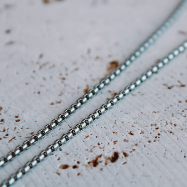 Collar Men Medalla Cruz