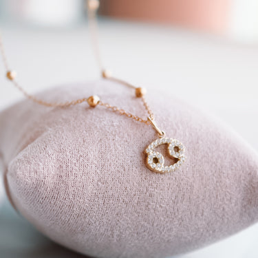 Collar Zodiac Cadena Dots - Atesorame