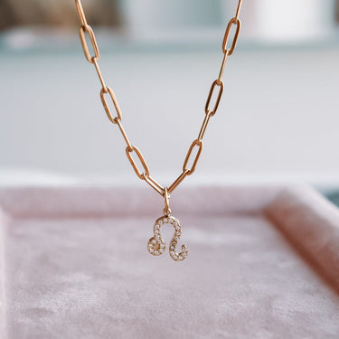 Collar Zodiac Cadena Eslabones - Atesorame