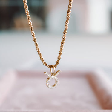 Collar Zodiac Cadena Turbillón - Atesorame