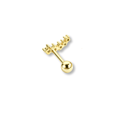 Piercing Clara Gold - Atesorame