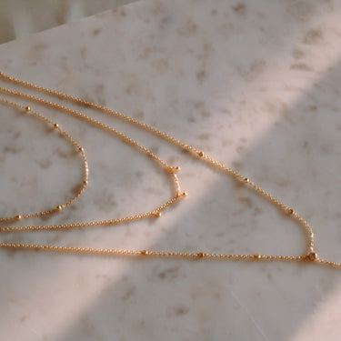 Collar Triple Maya Gold