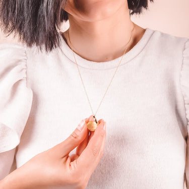 Collar Relicario Sun Gold