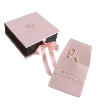 Pulsera Hilo Seda Super Star Negra - Atesorame