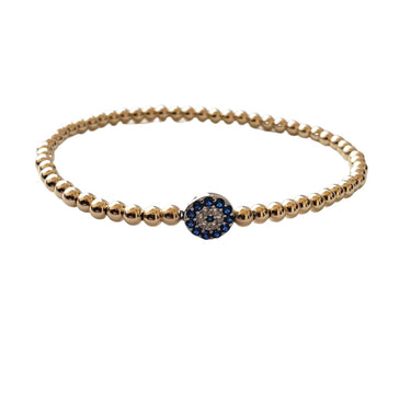 Pulsera Ball Protección oro 14K
